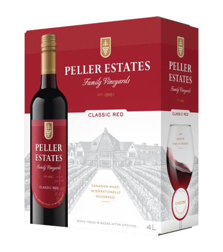 Vin rouge sec Peller Family Vineyards, 4 L