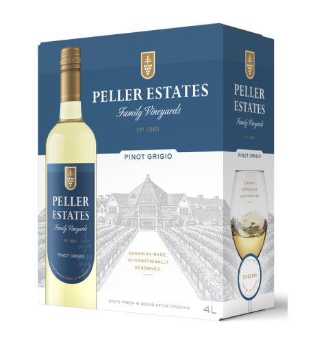 Pinot grigio Peller Family Vineyards, 4 L