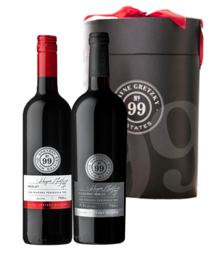The Great Gretzky Reds Wine Gift Set