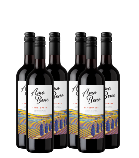Ama Bene Sangiovese 750mL - 6 x 750 mL