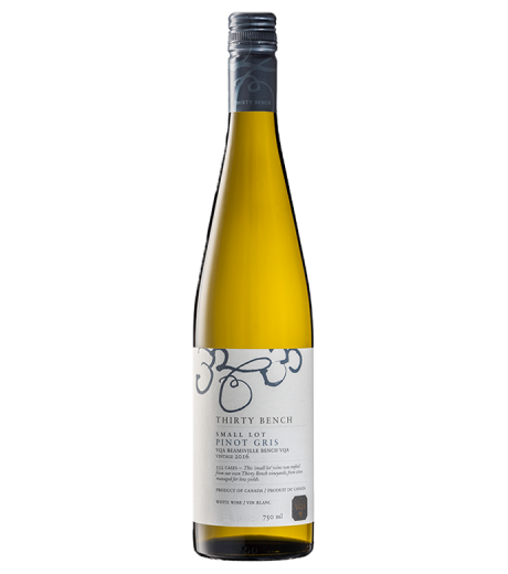 Pinot gris 2019 VQA Thirty Bench – production limitée, 750 ml